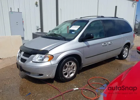 2002 Dodge Grand Caravan Ex z USA, uszkodzony, nr VIN 2B4GP74L32R631659